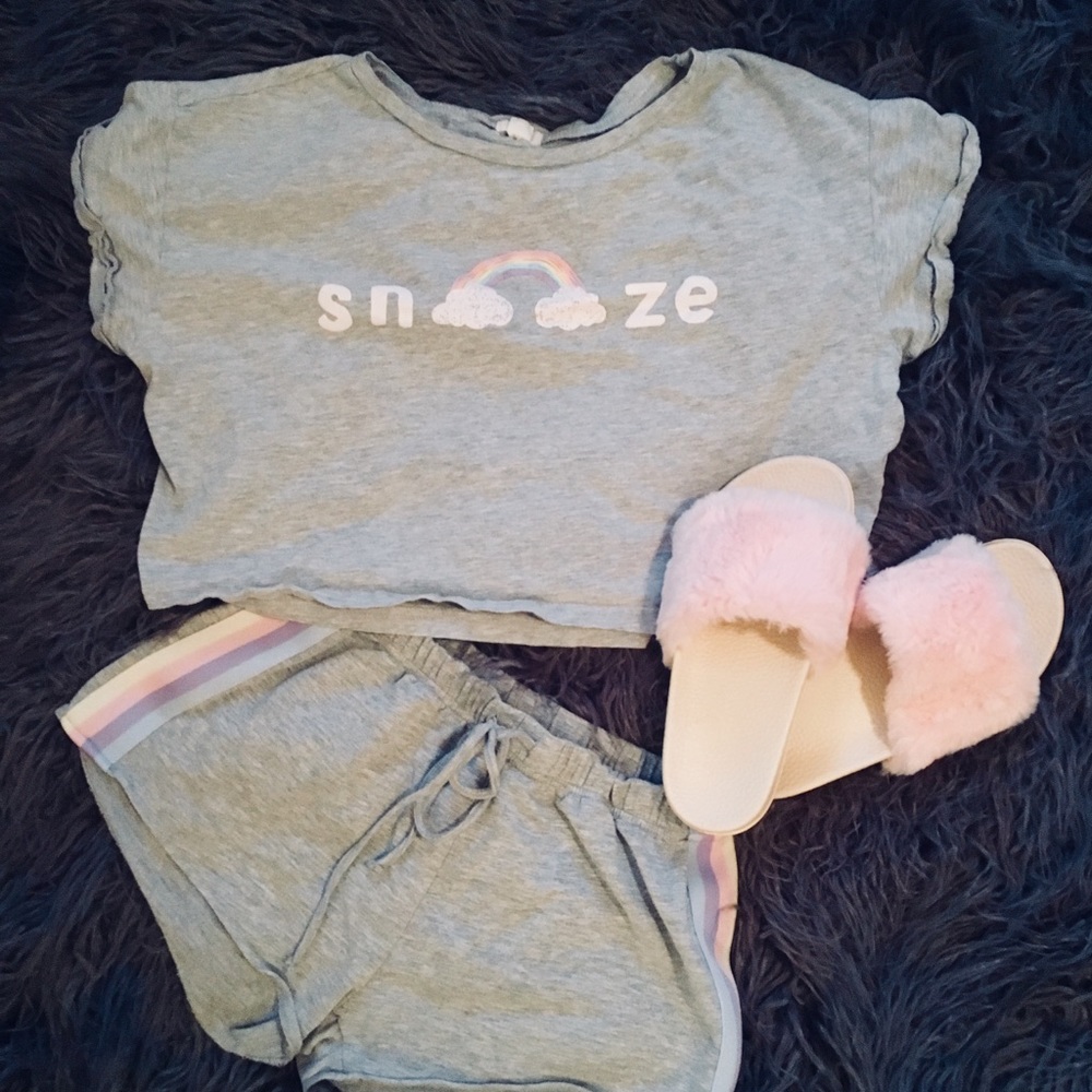 Women’s Cropped Pajama set